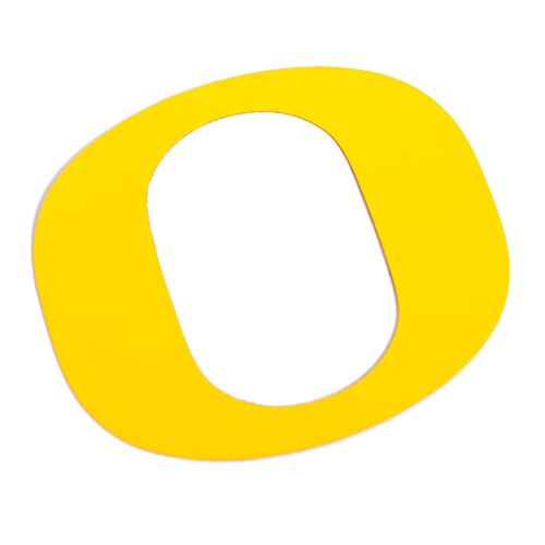 O-logo, Laser Cut, Magnet, Yellow